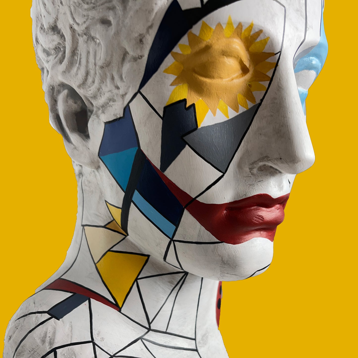 Augustus Abstract Dekoratif Heykel