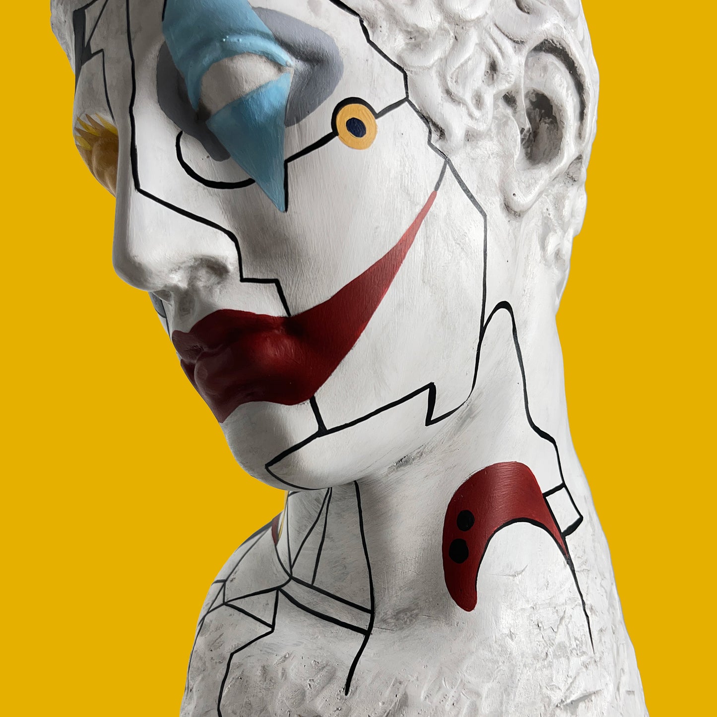 Augustus Abstract Dekoratif Heykel