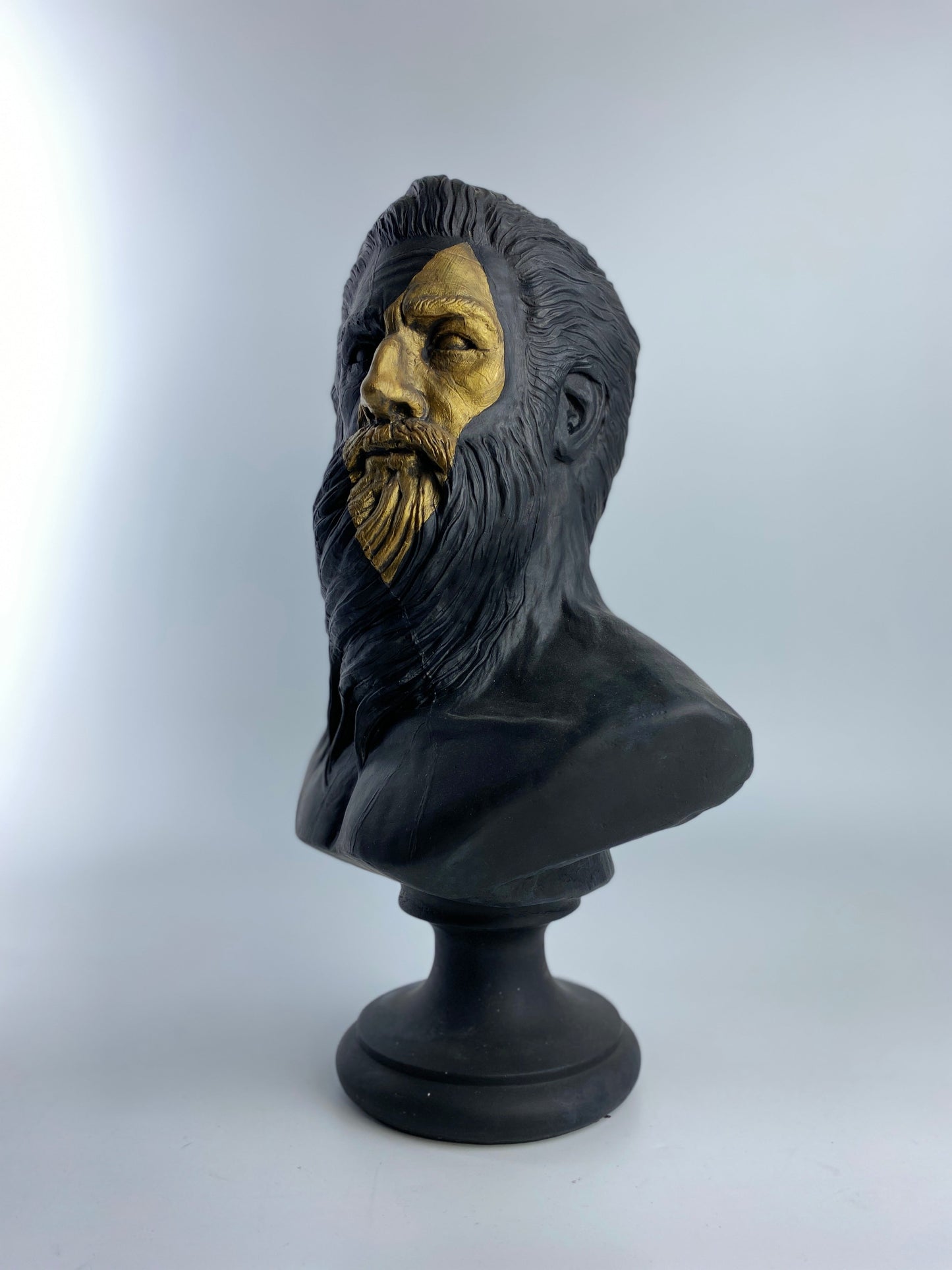Poseidon Gold Scar Heykel