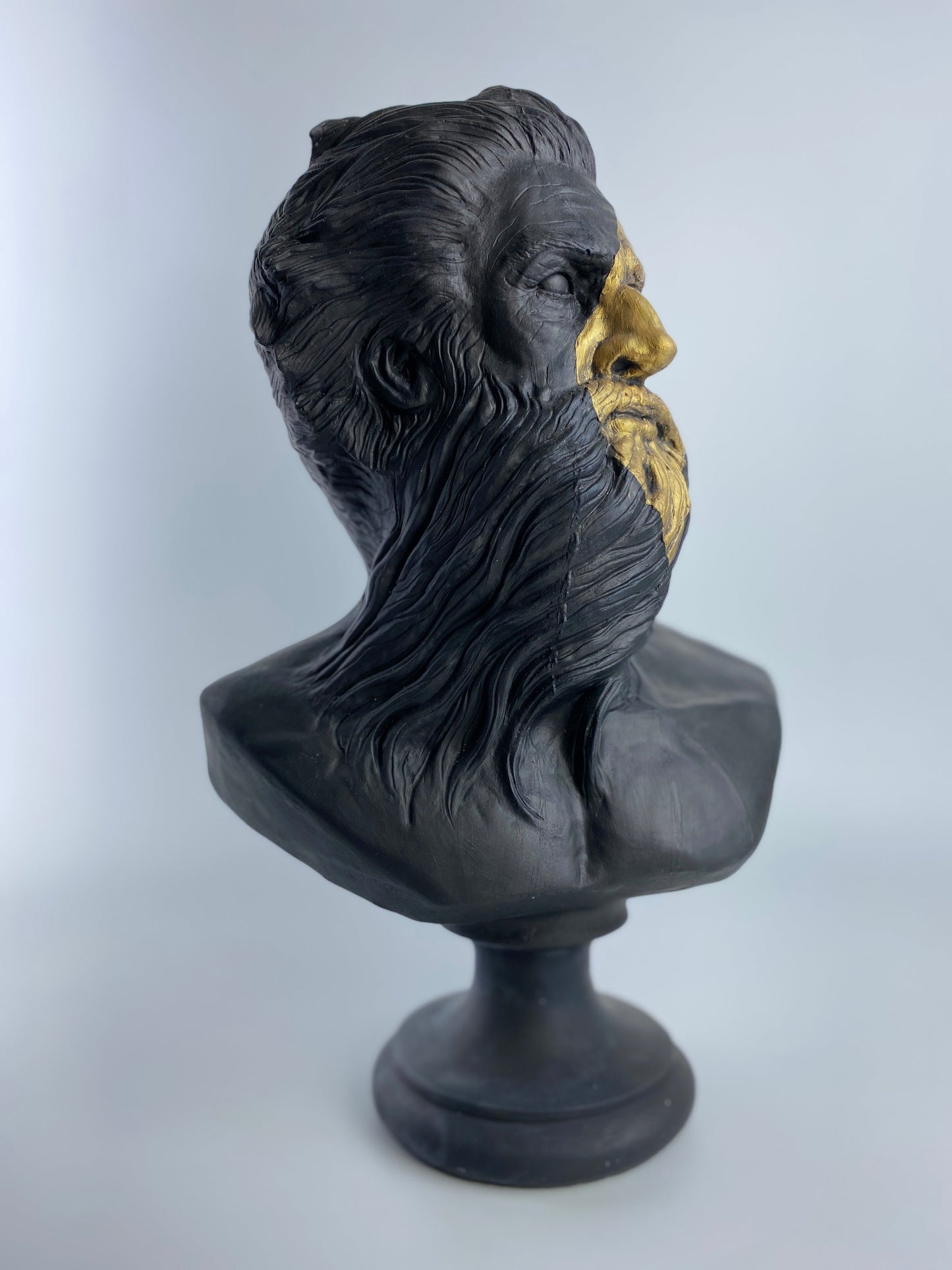 Poseidon Gold Scar Heykel