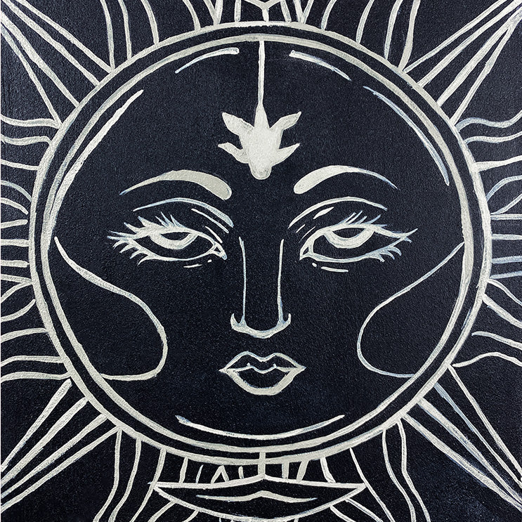 Sun and The Moon Kaykay Duvar Dekoru - 3'lü Set