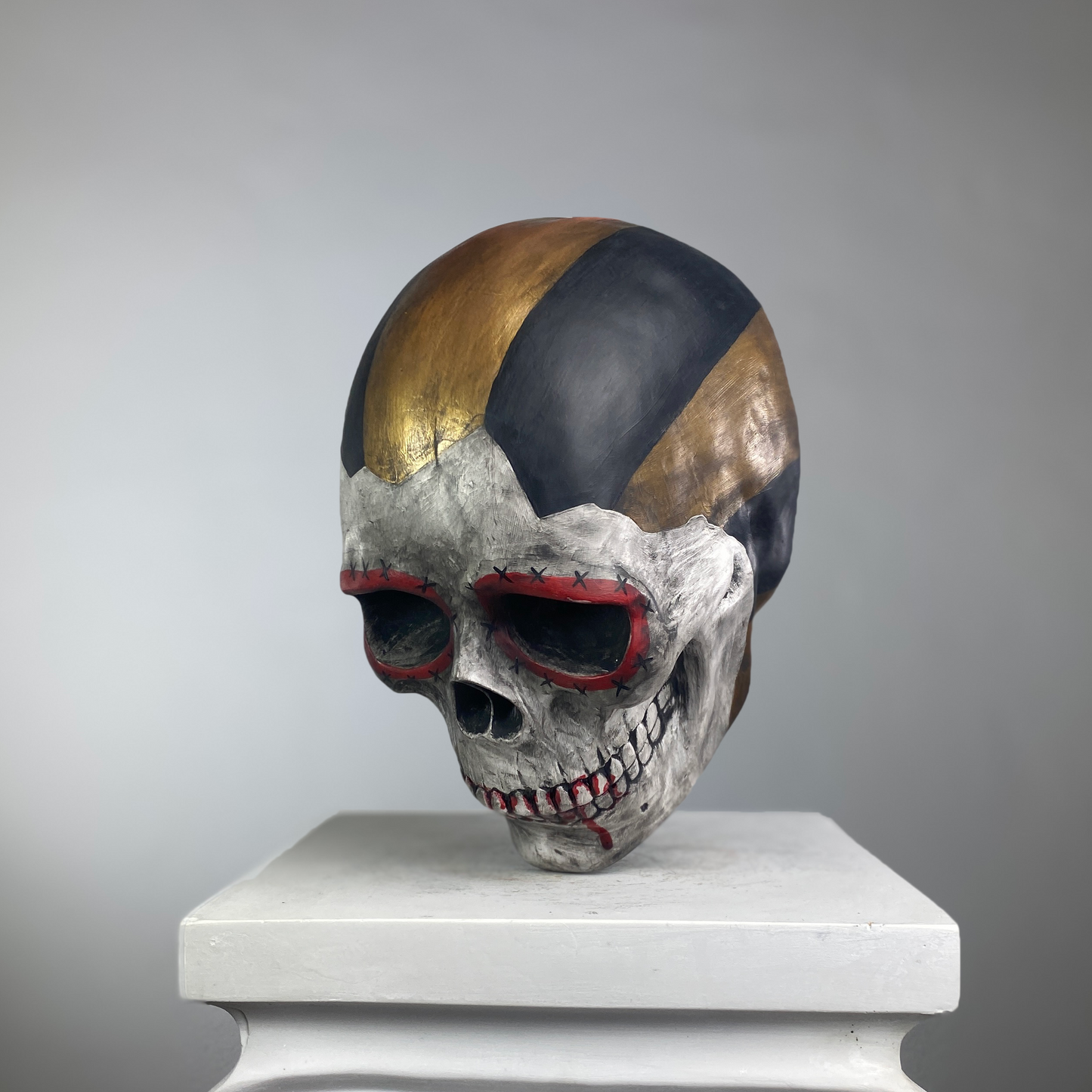 Skull Circus Statue
