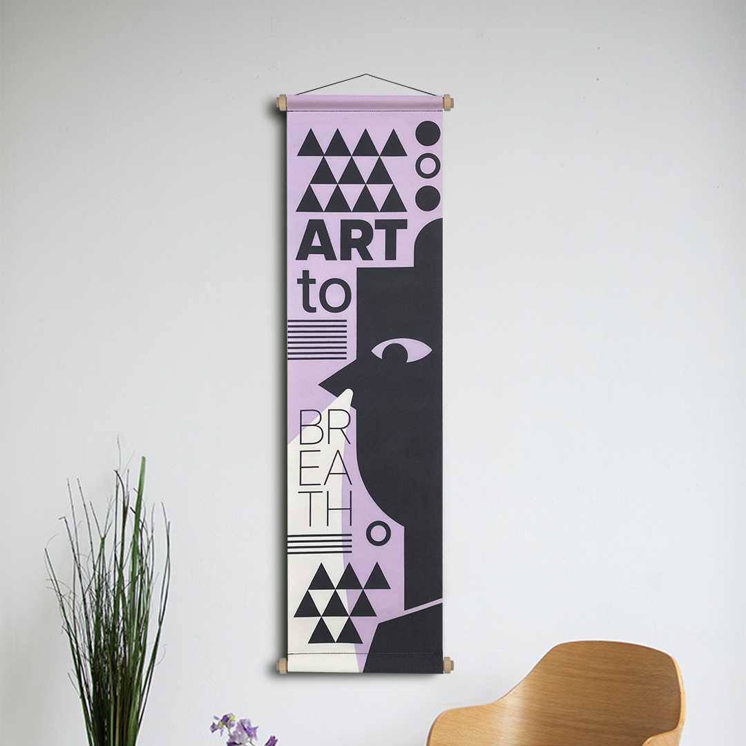 Art To Kumaş Poster Set, Duvar Dekorasyonu