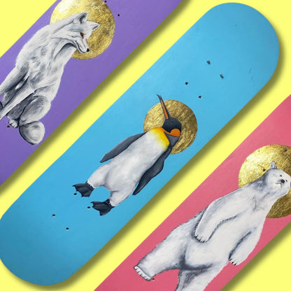 Holy Polar Kaykay Duvar Dekoru - 3'lü Set