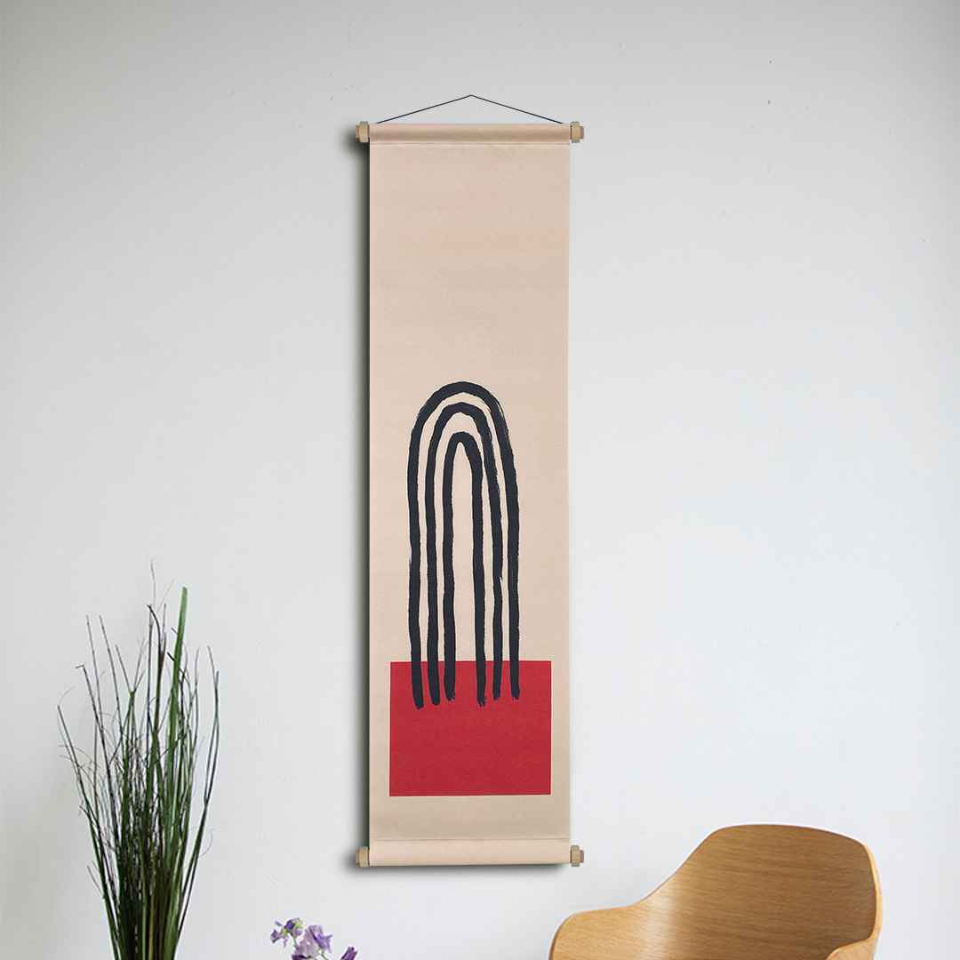 Mood Table Kumaş Poster Set, Duvar Dekorasyonu