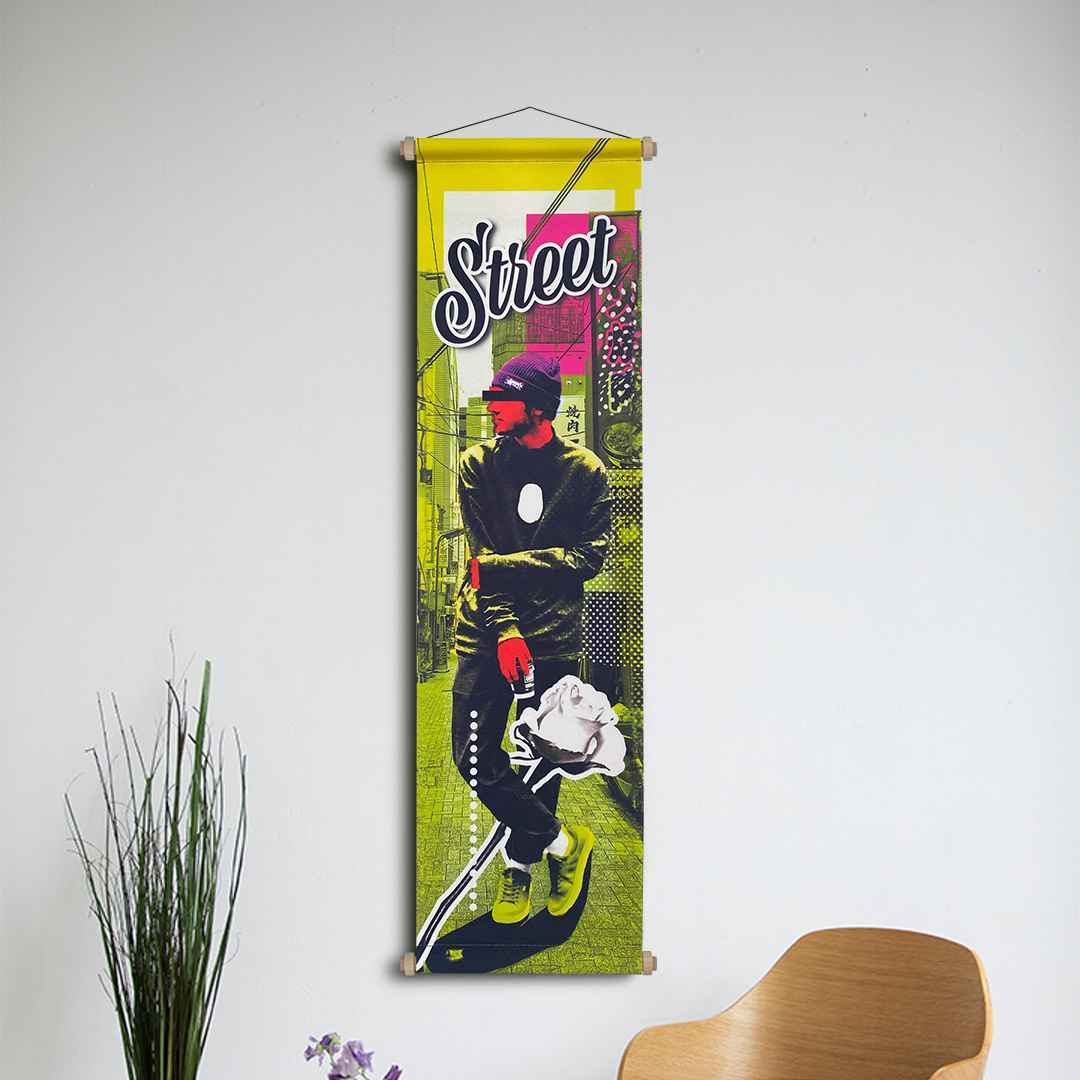 Soul of the Street Kumaş Poster Set, Duvar Dekorasyonu