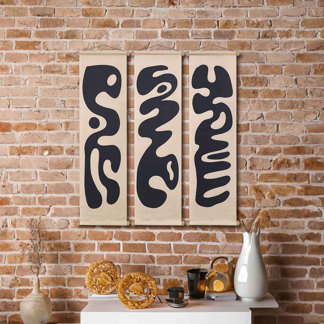 Shock in Three Steps Kumaş Poster Set, Duvar Dekorasyonu