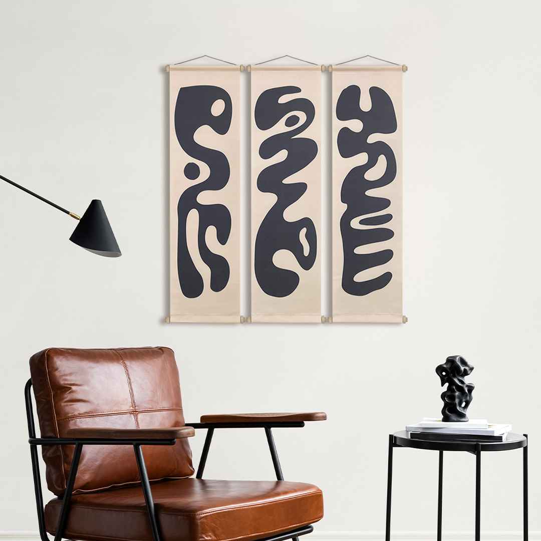 Shock in Three Steps Kumaş Poster Set, Duvar Dekorasyonu