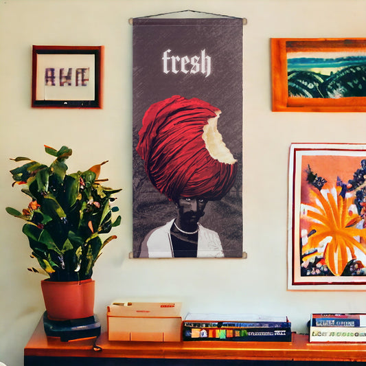 Fresh Kumaş Poster Set, Duvar Dekorasyonu- Büyük Boy