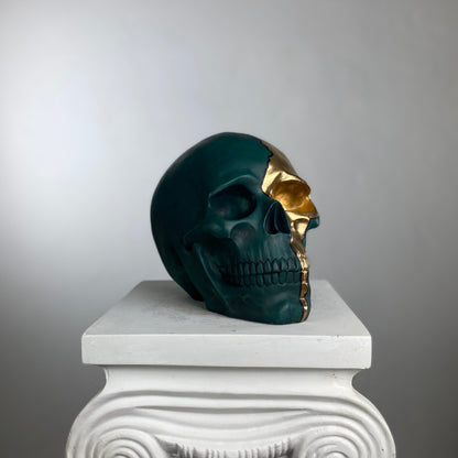 Skull Golden Rift Statue