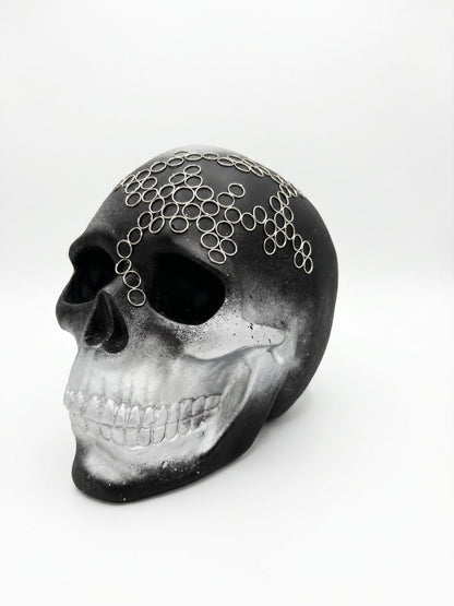 Skull Noir Heykel