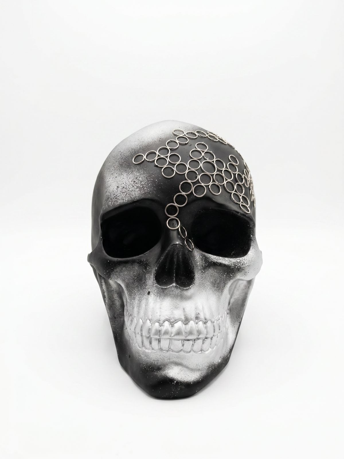 Skull Noir Heykel