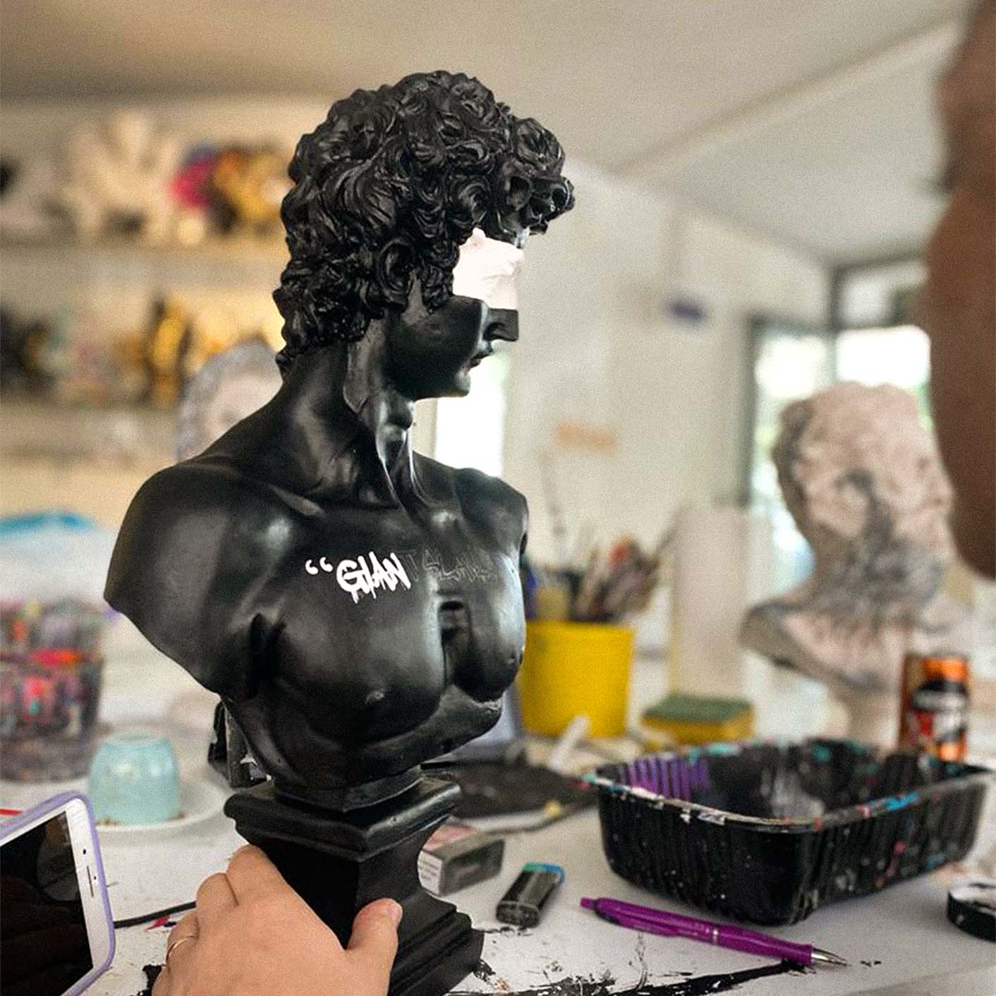 Sculpture Coloring and Abstract Design Workshop