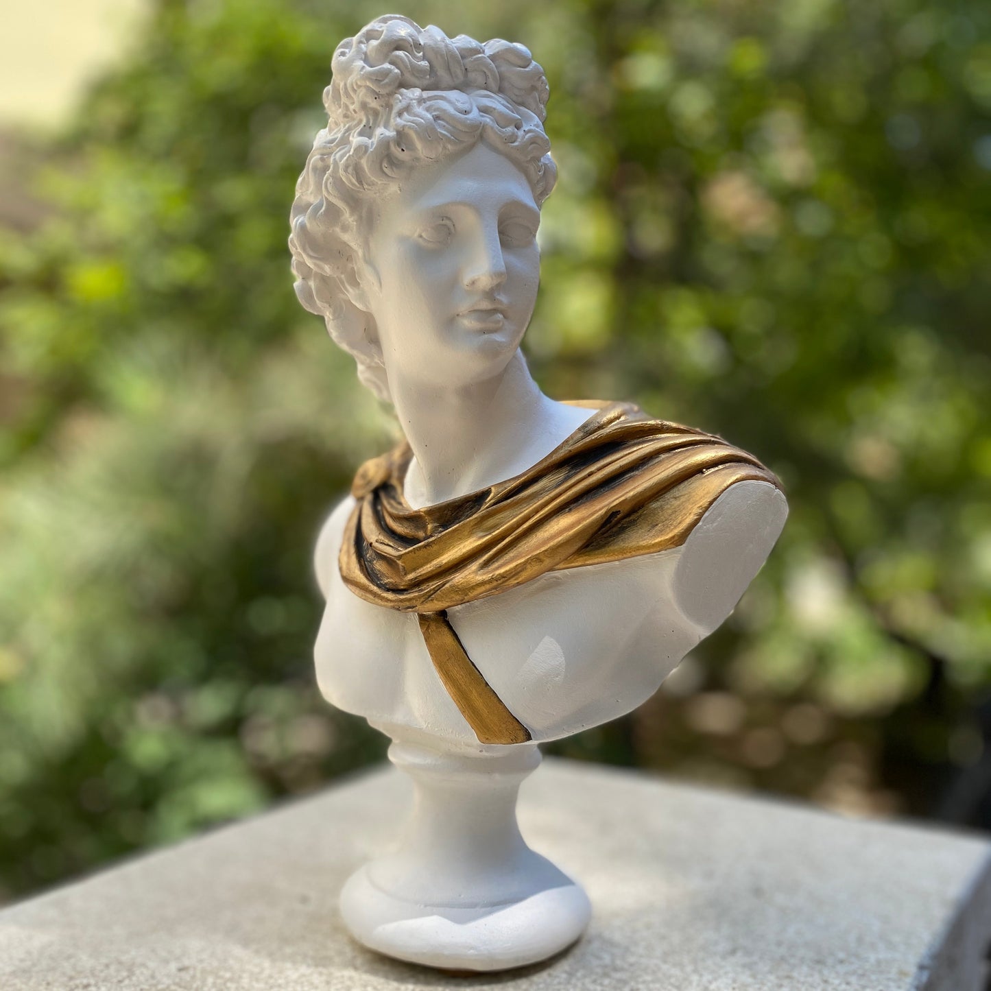 Apollo Golden Cloak Sculpture