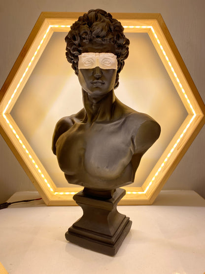 David White Mask Heykel