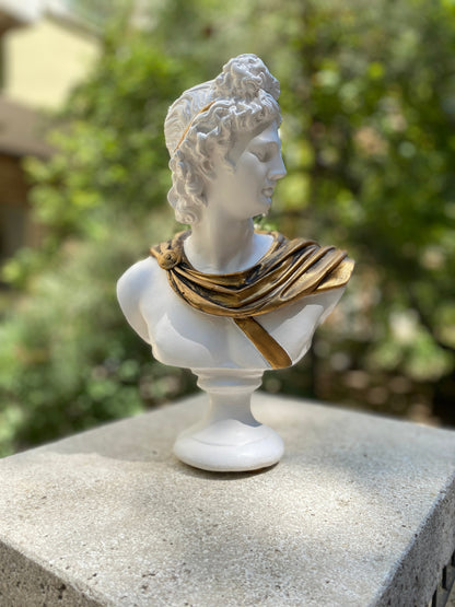 Apollo Golden Cloak Sculpture