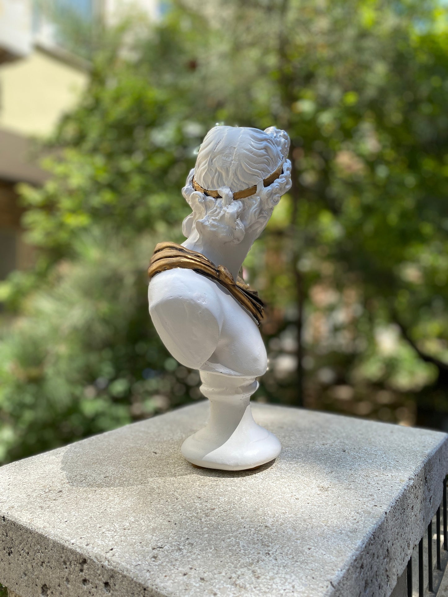 Apollo Golden Cloak Sculpture