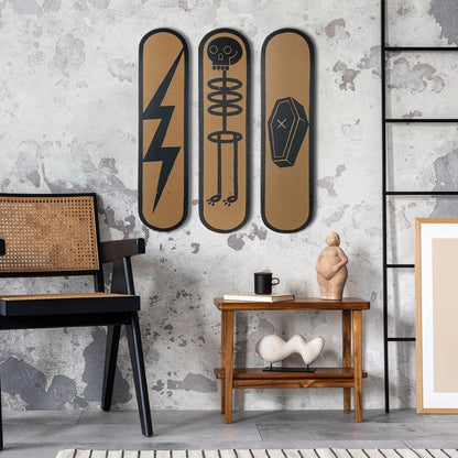 Coffin Kaykay Duvar Dekoru