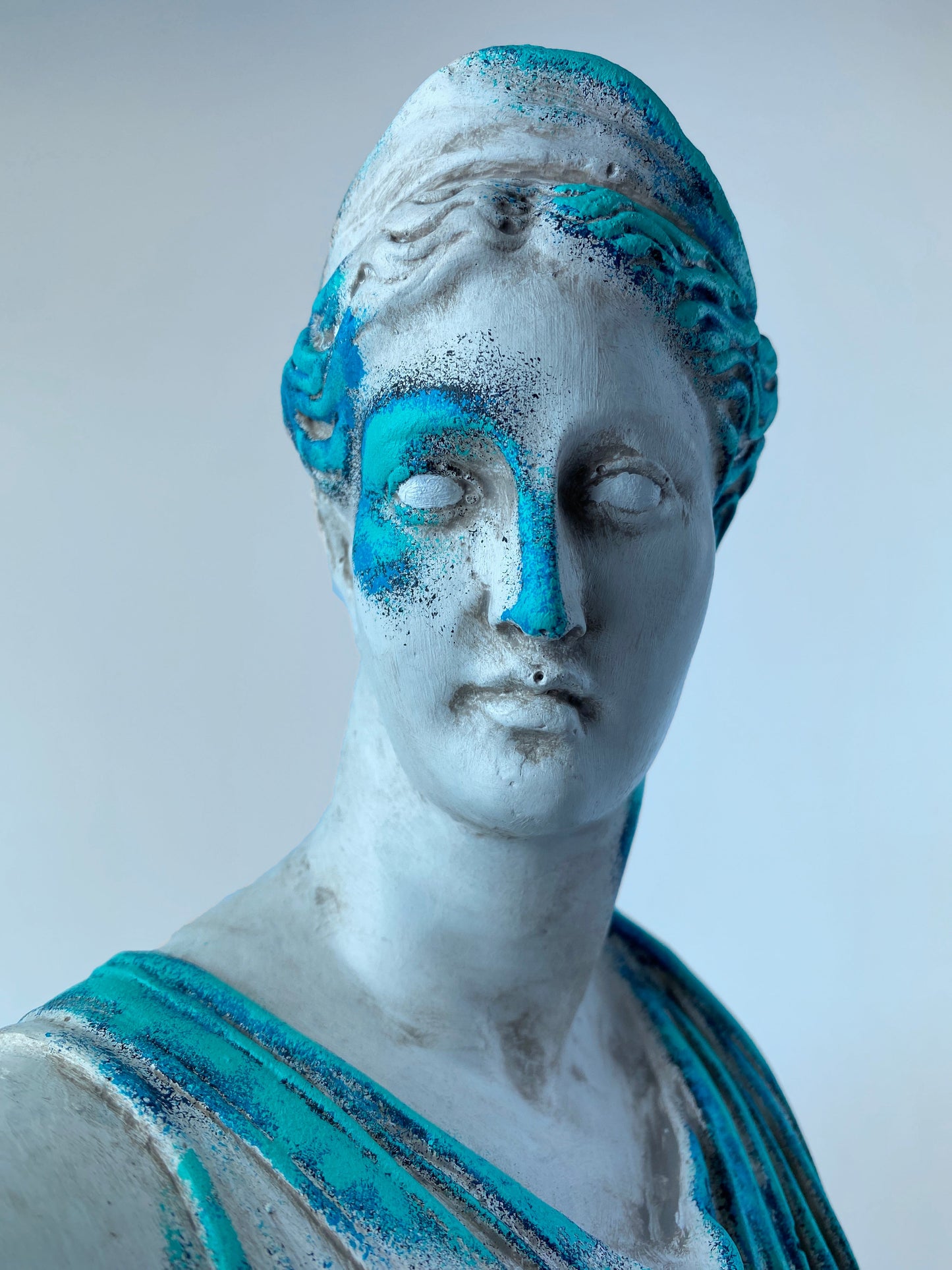 Artemis Blue Coral Sculpture