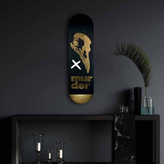 Golden Murder Kaykay Duvar Dekoru