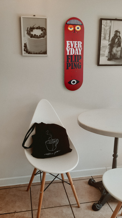 Flipper Skateboard Wall Decor