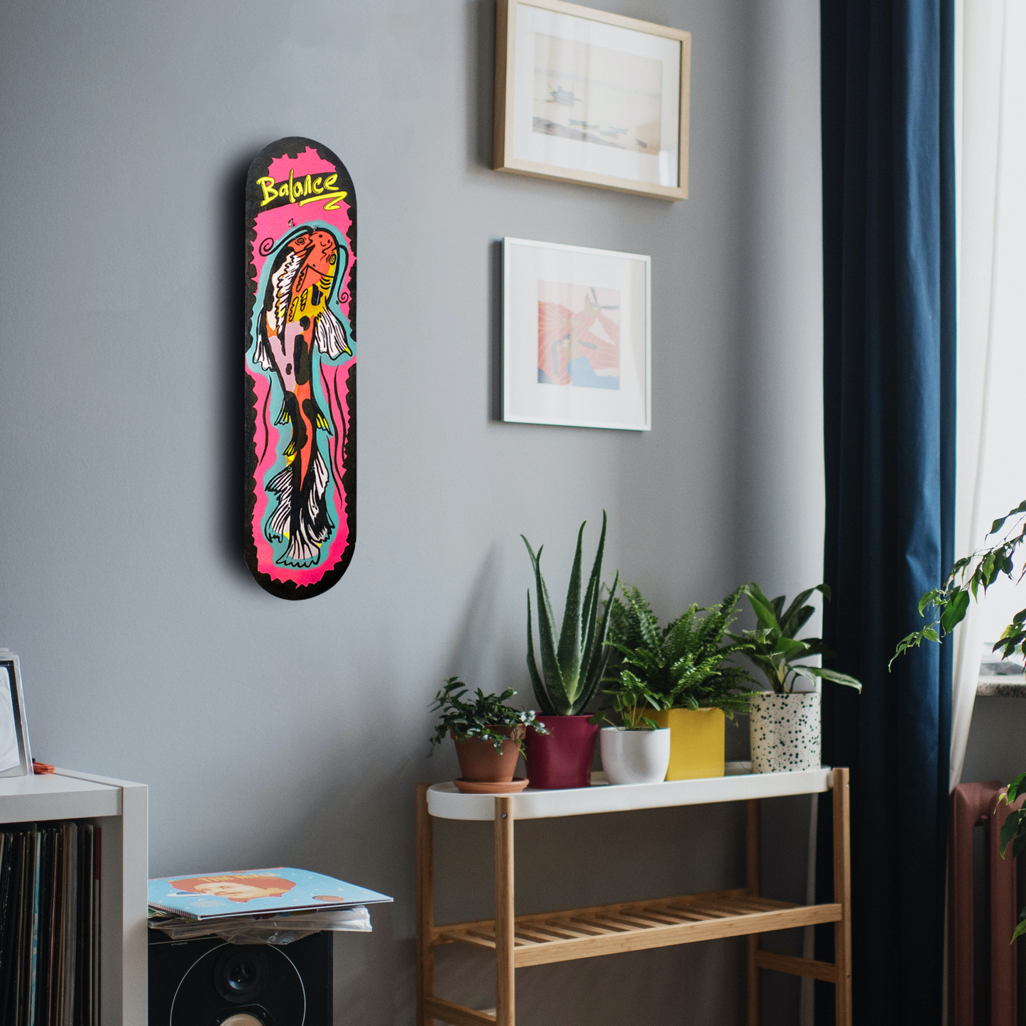 Balance Skateboard Wall Decor