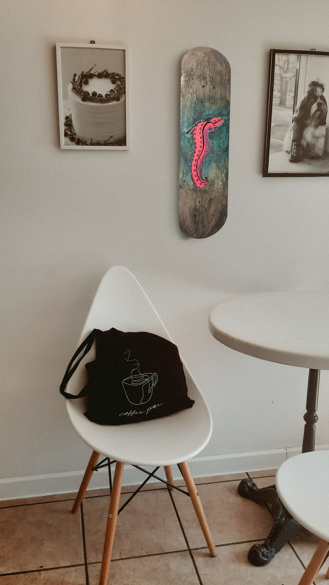 Octopus Skateboard Wall Decor