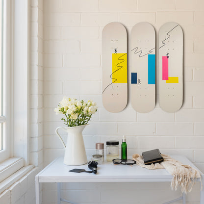 Suicide Skateboard Wall Decor