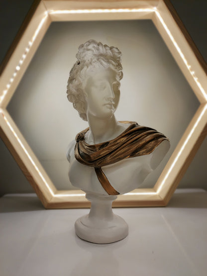 Apollo Golden 3 Piece Sculpture Set
