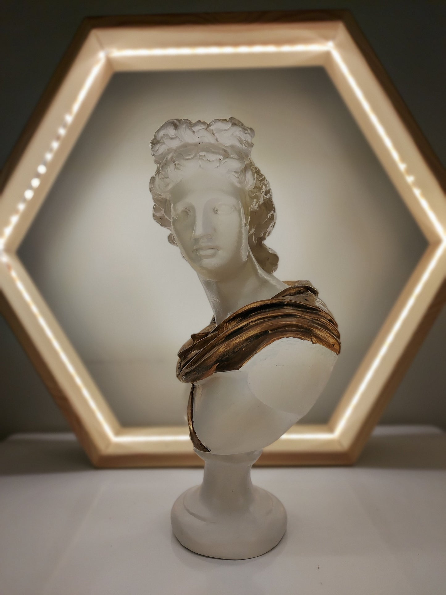 Apollo Golden 3 Piece Sculpture Set