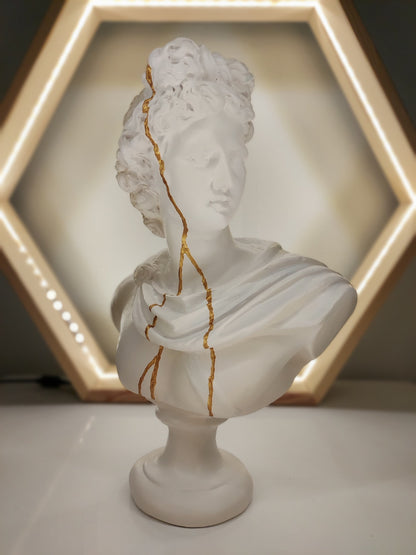 Apollo Golden 3 Piece Sculpture Set