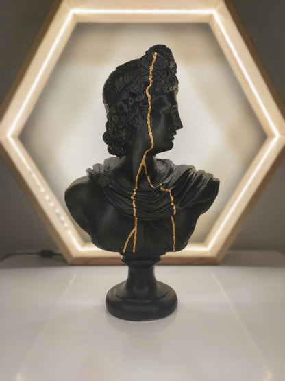 Apollo Golden 3 Piece Sculpture Set