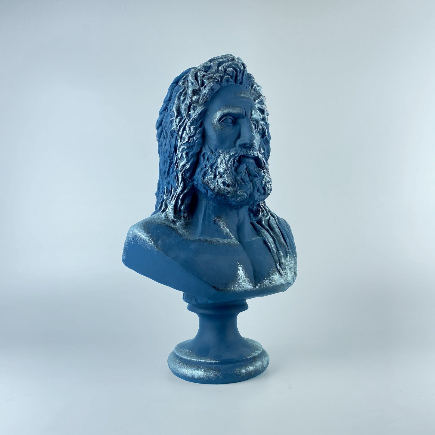 Zeus Silver Tone Heykel