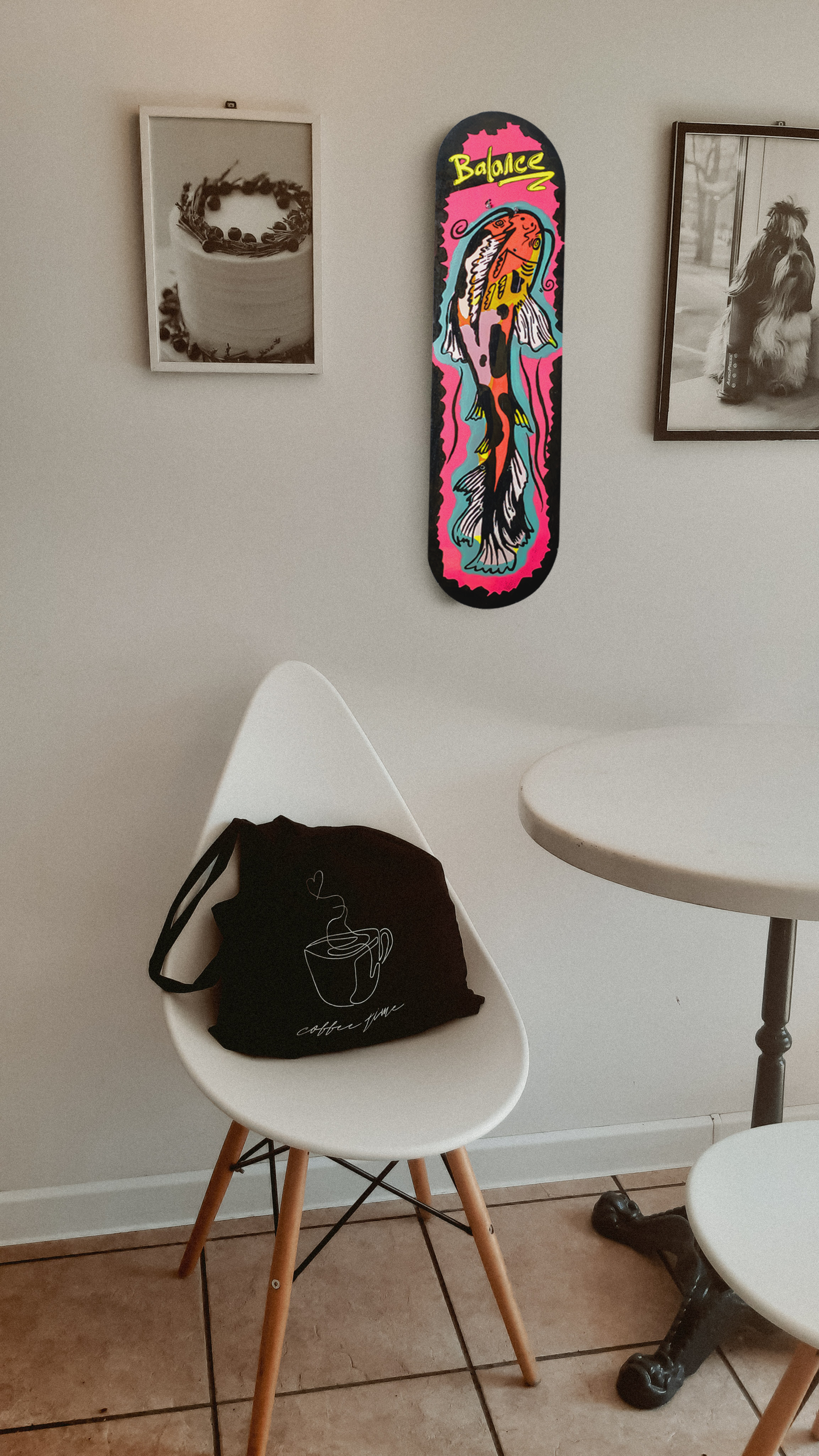 Balance Skateboard Wall Decor