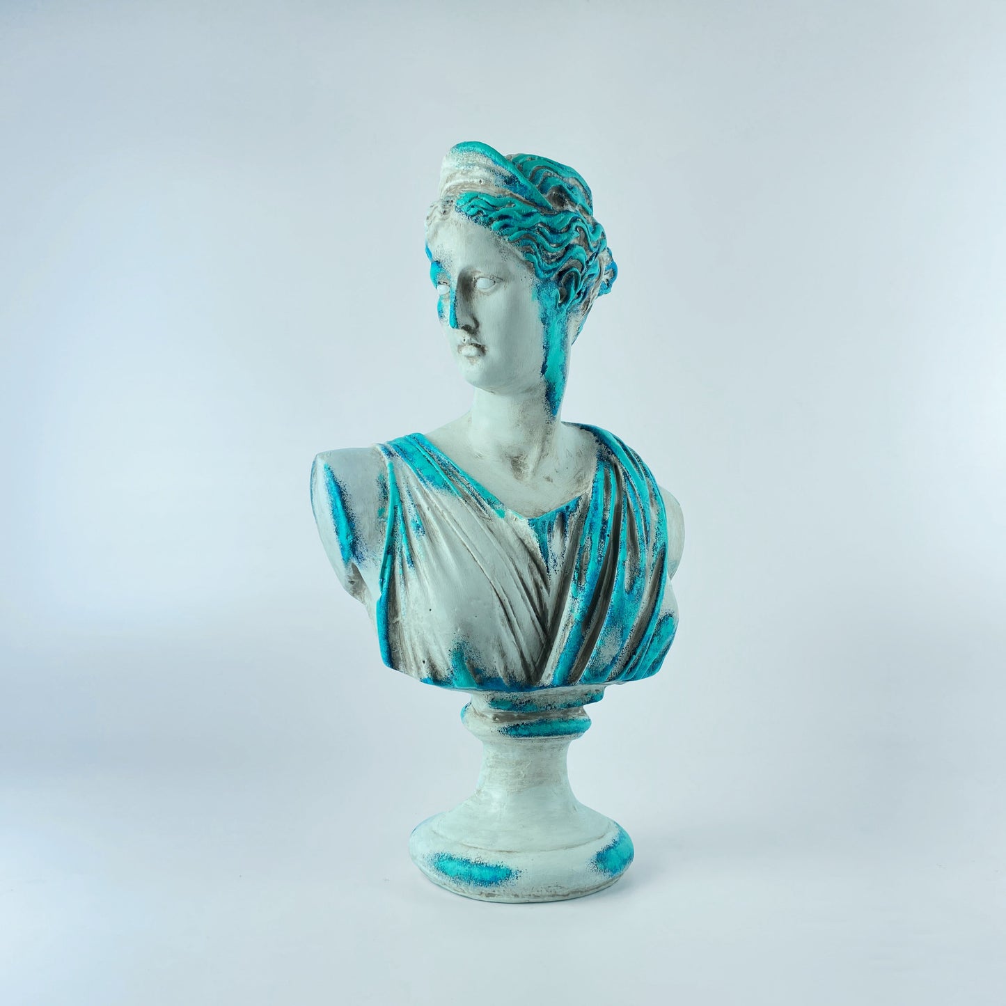 Artemis Blue Coral Sculpture