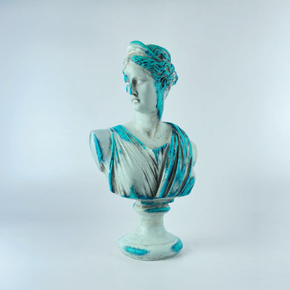 Artemis Blue Coral Sculpture