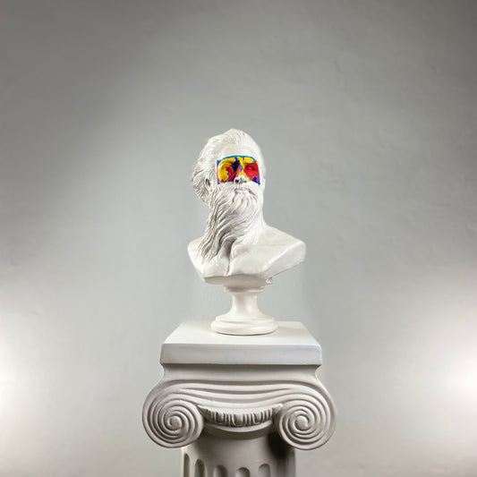 Poseidon Art Mask Heykel