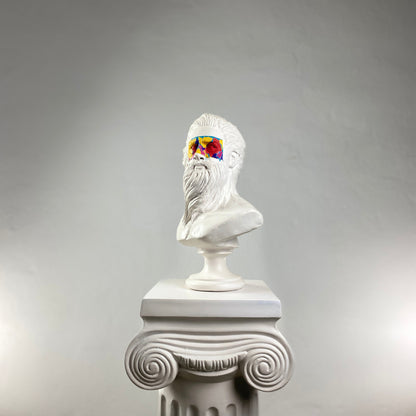 Poseidon Art Mask Heykel