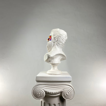 Poseidon Art Mask Heykel