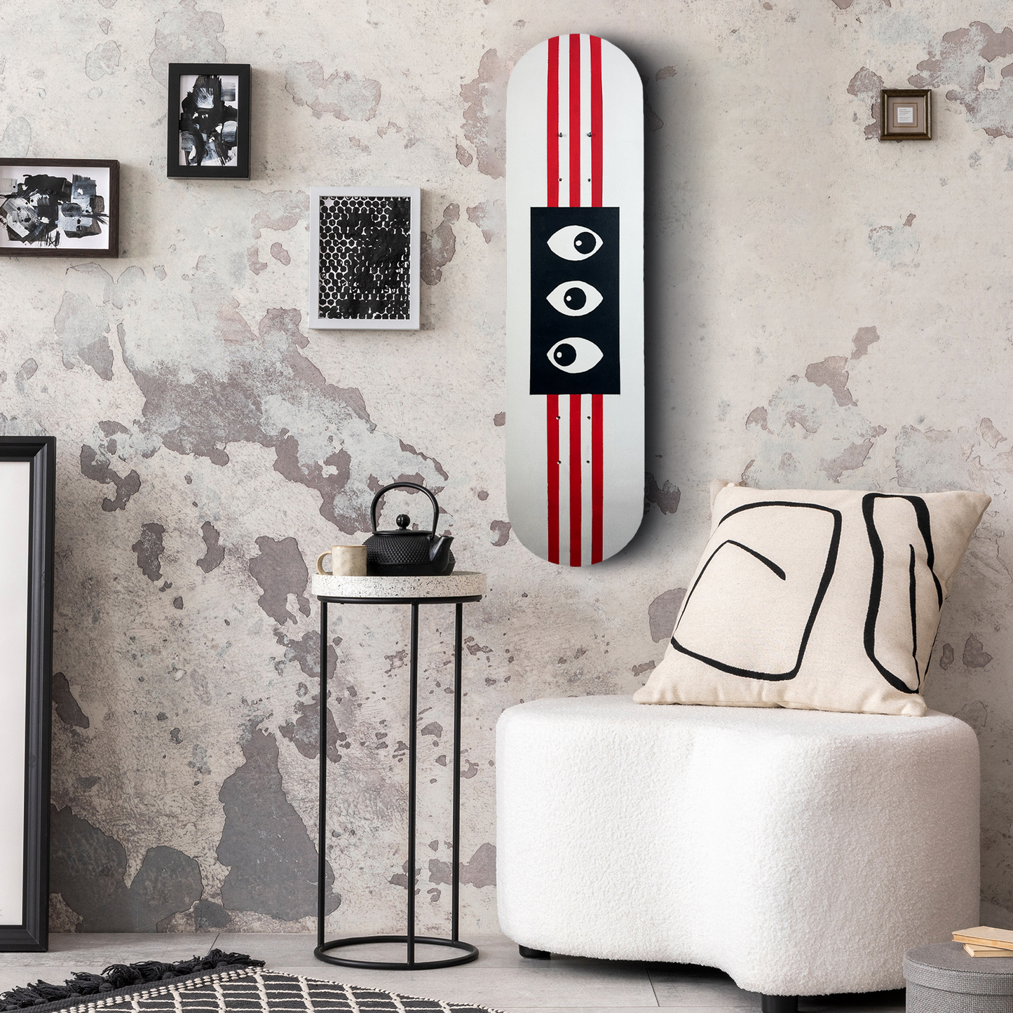 Peek Skateboard Wall Decor