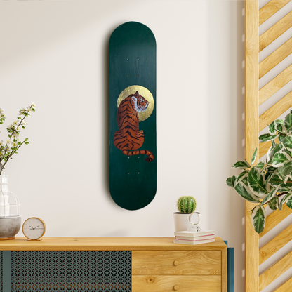 Holy Tiger Skateboard Wall Decor