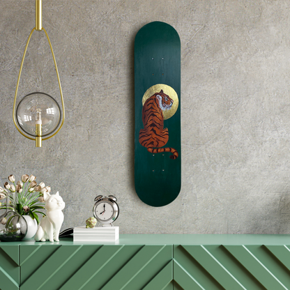 Holy Tiger Skateboard Wall Decor