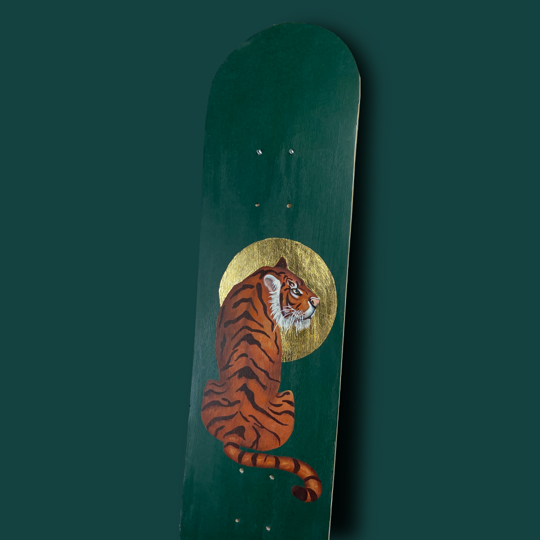 Holy Tiger Skateboard Wall Decor