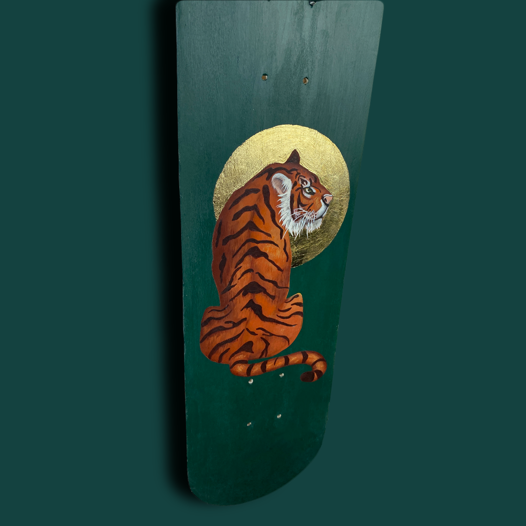 Holy Tiger Skateboard Wall Decor
