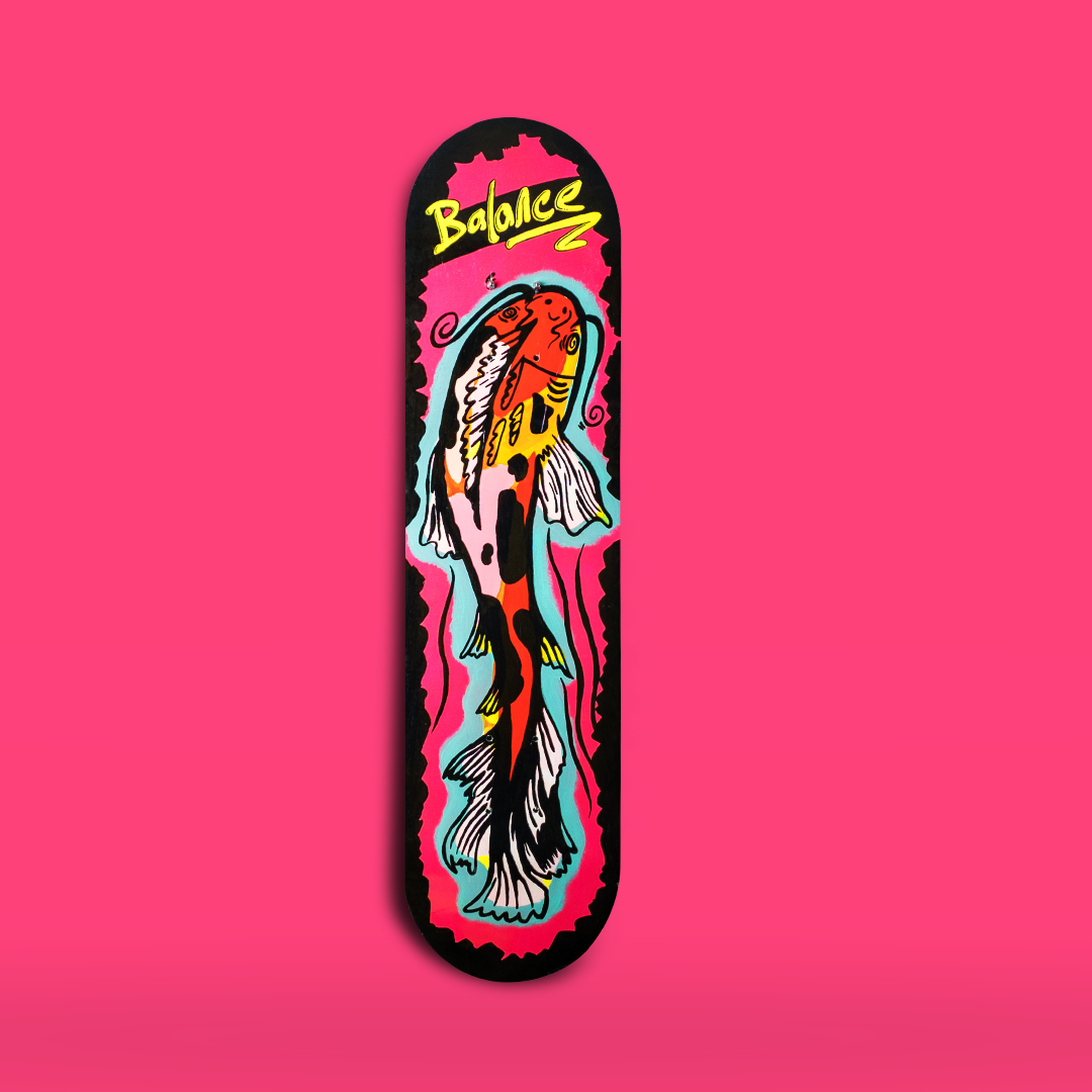 Balance Skateboard Wall Decor