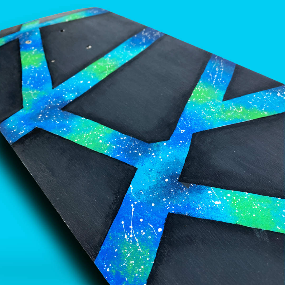 Path of Galaxy Kaykay Duvar Dekoru - 2'li Set