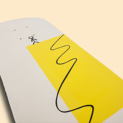 Life of Stickman Skateboard Wall Decor - Set of 3
