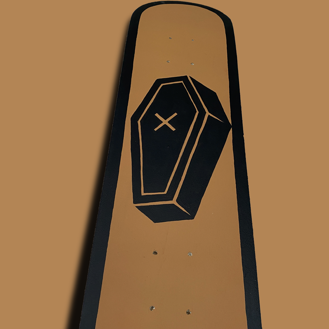 Coffin Kaykay Duvar Dekoru