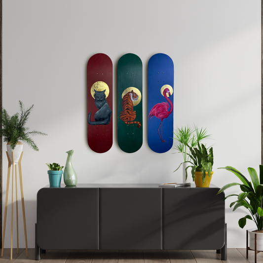 Holy Animals Kaykay Duvar Dekoru - 3'lü Set