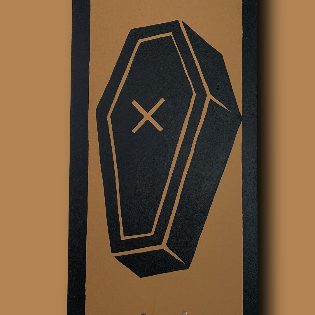Lightning Skateboard Wall Decor